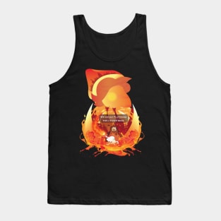 Tiny Nose Negative Space Tank Top